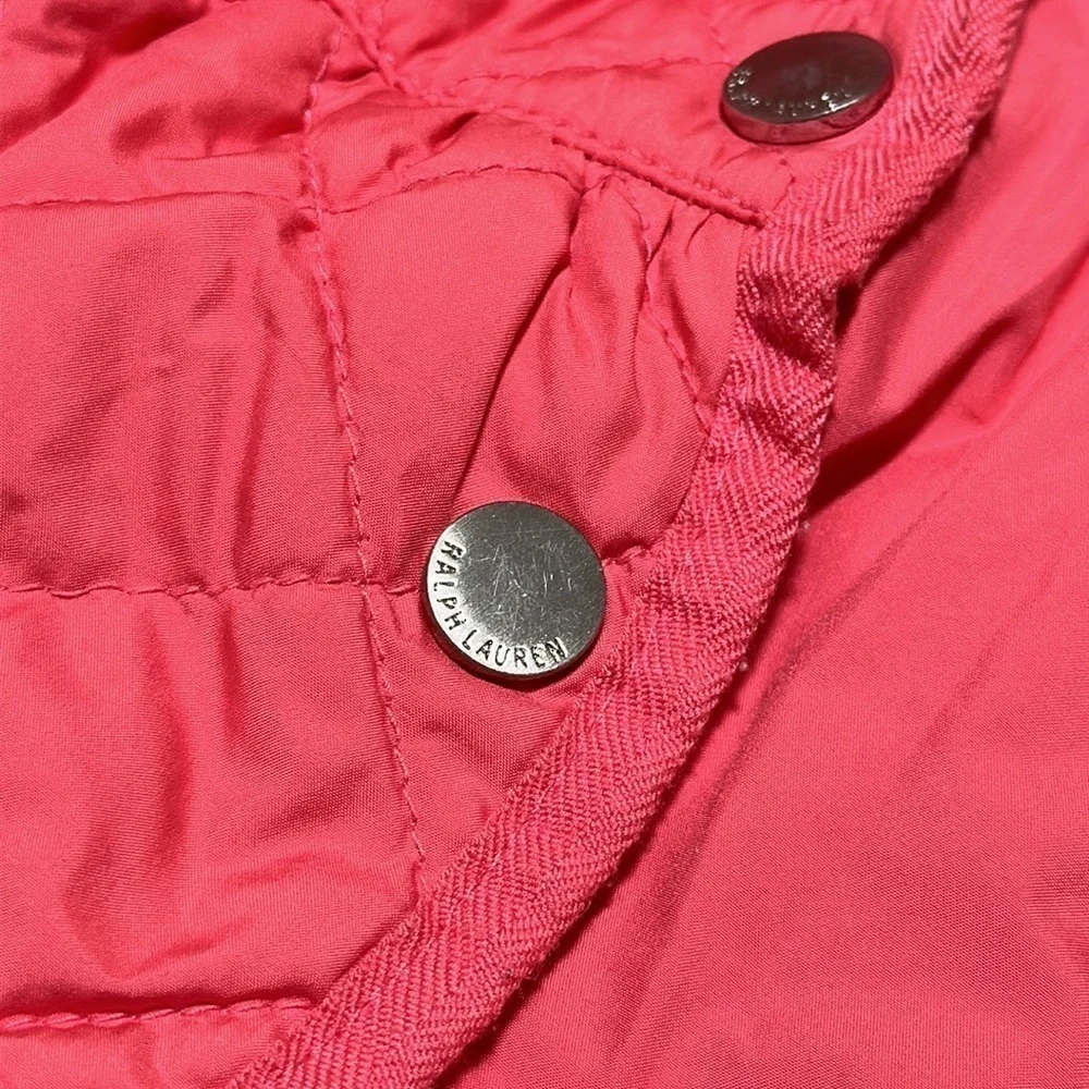 Ralph Lauren pink quilted jacket size 9 months